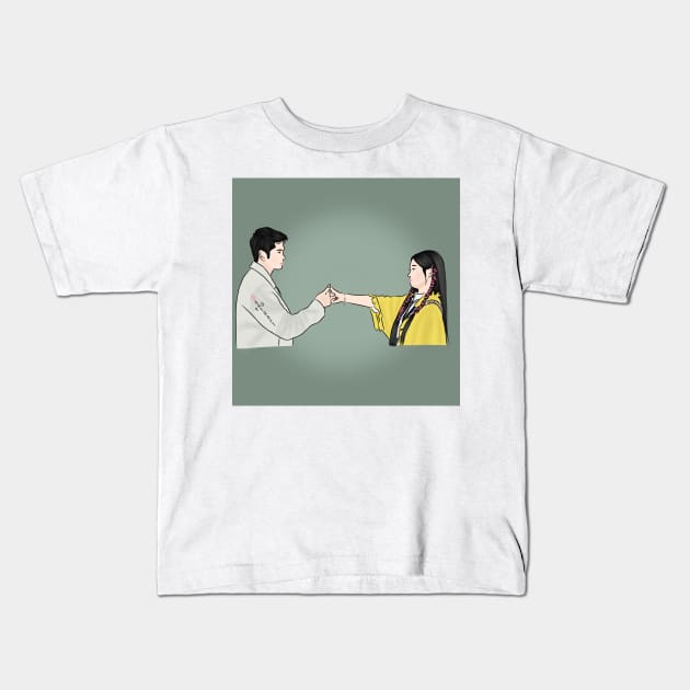 Strong Girl Nam Soon Korean Drama Kids T-Shirt by ArtRaft Pro